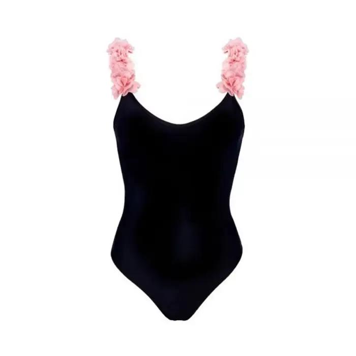 Été mère fille maillots de bain fleur maman moi maillots de bain Bikini famille Look maman et fille bain famille correspondant vêtements