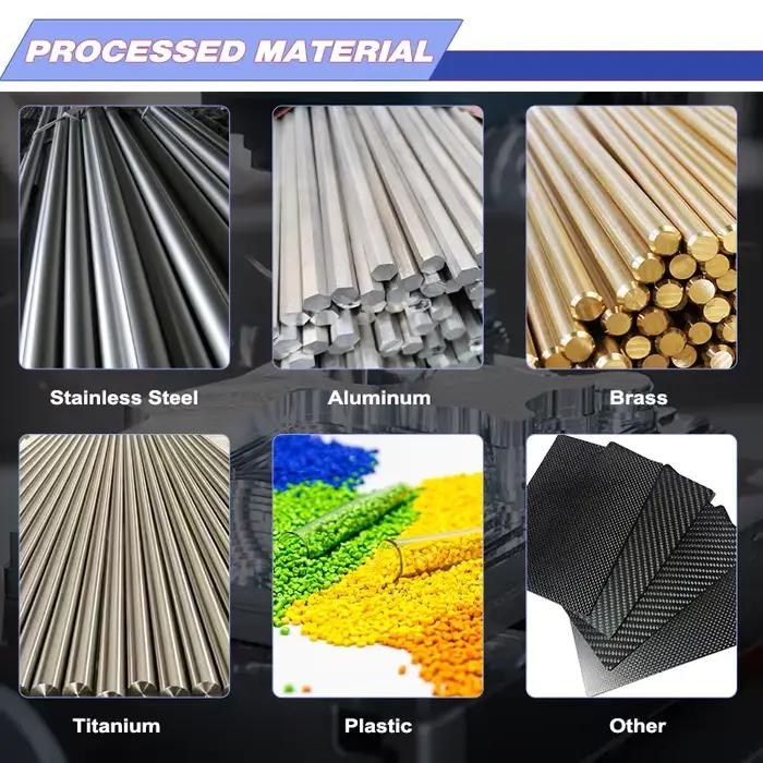 Pièces, accessoires, composants, prototypes, articles, travaux, matériel, produits d'usinage CNC sur mesure en acier inoxydable