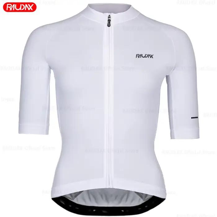 Maillot de cyclisme Raudax 11 couleurs – Hauts de course cycliste à manches courtes – Vêtements de cycliste – Maillot pour femme – Tenue de vélo 2026