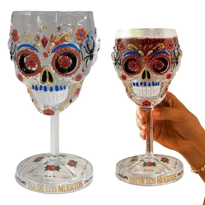 Gobelet à vin en forme de crâne, accessoires de bar, verre à whisky, verres à boire, gobelet pour liqueurs, boissons après le dîner et plus encore