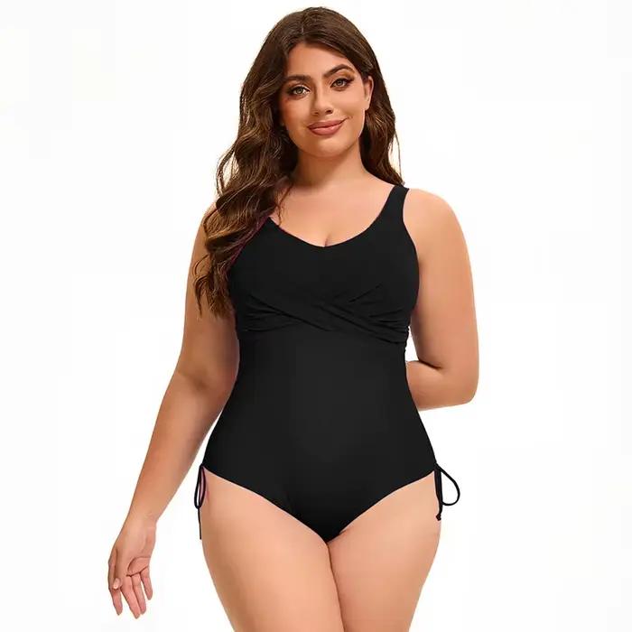 Maillot de bain une pièce grande taille pour femmes