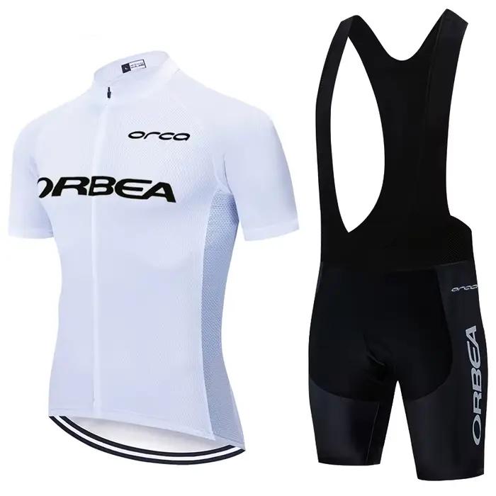 Nouveau ORBEA ORCA maillot de cyclisme vélo Shorts ensemble hommes femmes séchage rapide Ropa Ciclismo 4 poches été Pro vélo T-Shirt vêtements