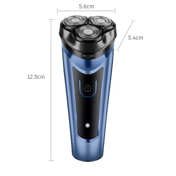 Rasoir pour hommes USB rasoir électrique puissant barbe Machine à raser rasoir électrique Rechargeable étanche