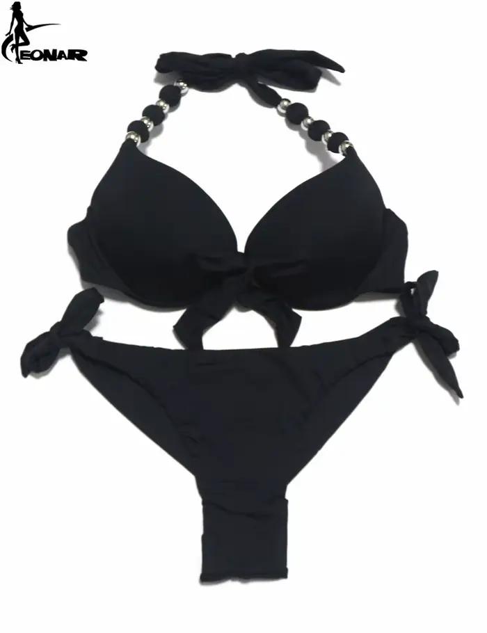 EONAR Push Up Bikini femmes pansement maillots de bain brésilien coupe bas