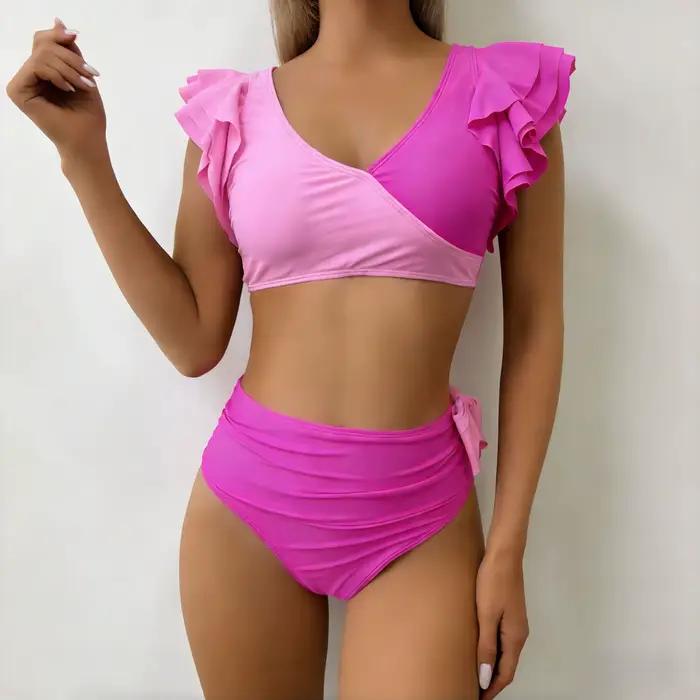 Maillot de bain bikini deux pièces
