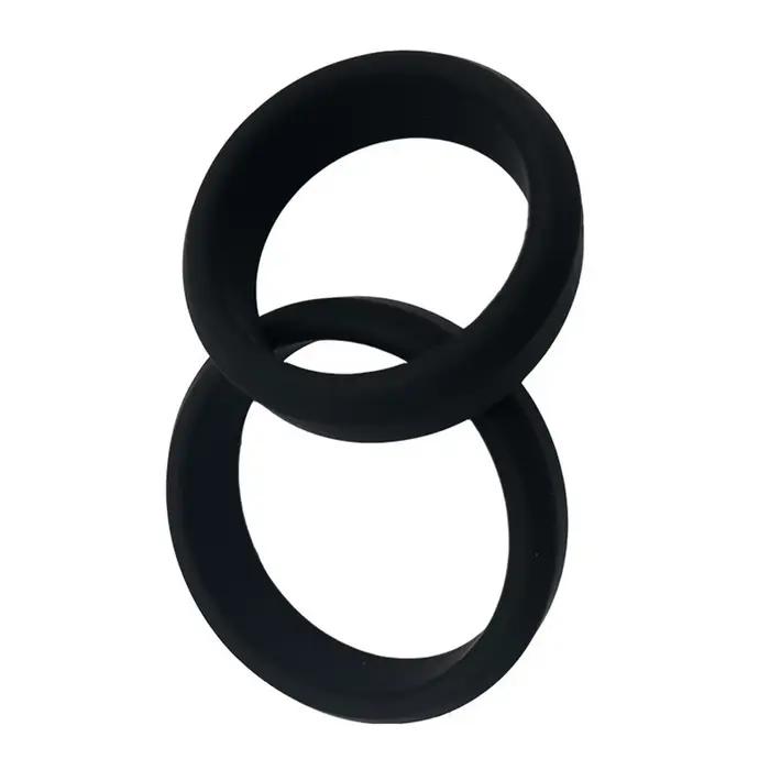 Anneau de pénis en Silicone, 6 tailles, anneau de verrouillage du Scrotum, améliore l'érection, retardement de l'éjaculation, anneaux péniens, jouets sexuels pour hommes