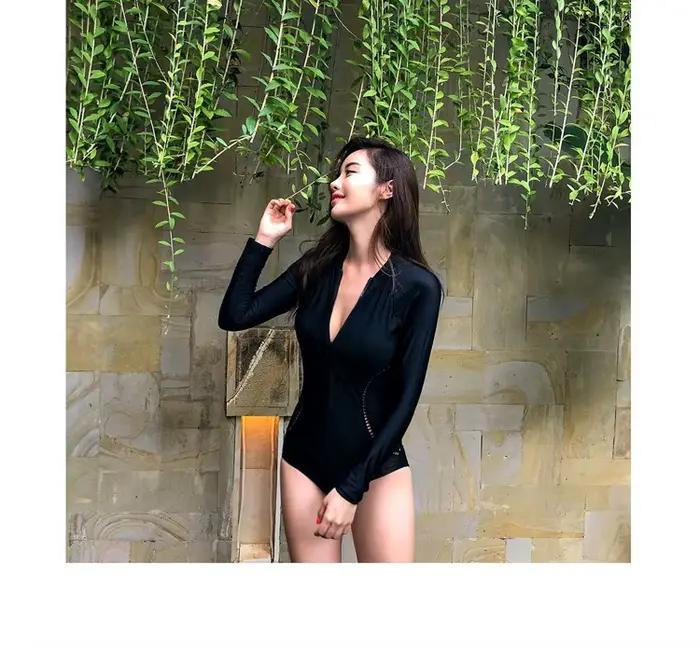 Maillot de bain une pièce Sexy de Style coréen pour femmes