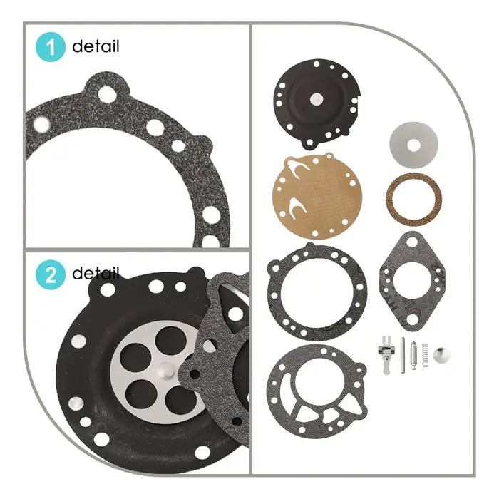 Kit de reconstruction de carburateur pour STIHL 08 070 090 TS350 TS360 TILLOTSON RK-83HL pièces de rechange de tondeuse à gazon outils électriques de jardin
