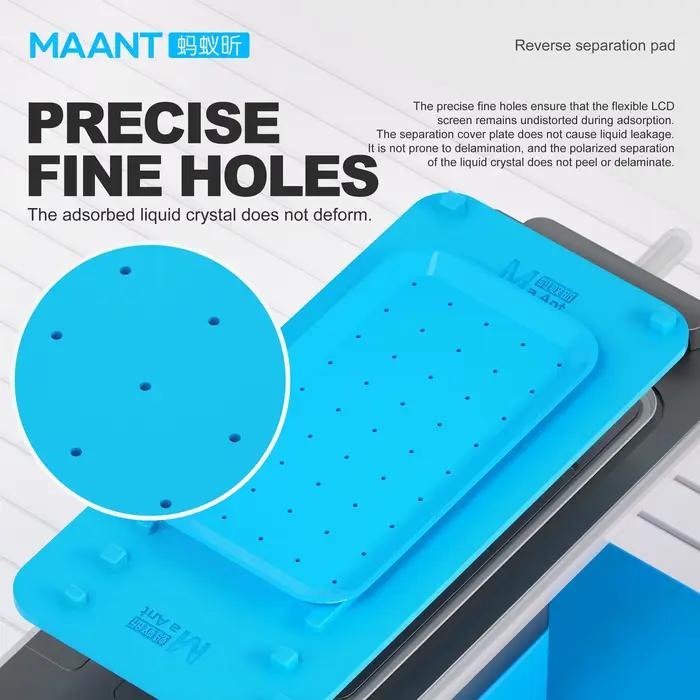 Tapis de séparation d'écran MaAnt universel compatible avec 99 % des écrans plats/courbes – Outils de réparation de téléphones mobiles