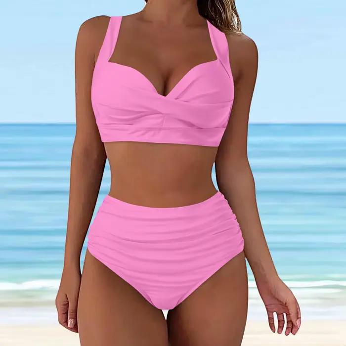 Maillot de bain bikini deux pièces pour femme