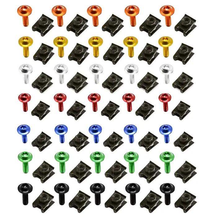 Pour BMW F650GS F700GS F800GS F800GT F800R F800S F800ST 5 pièces 6mm moto screwse corps carénage