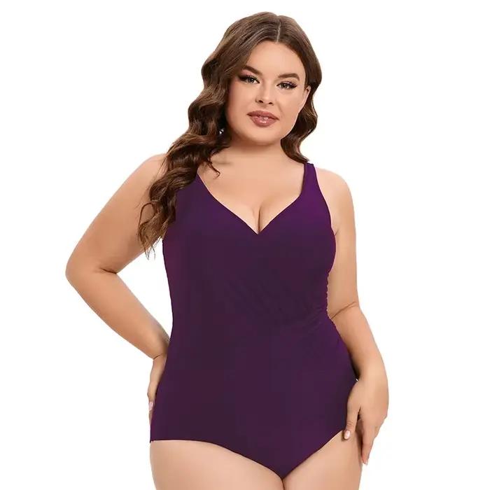 Bikini Imprimé Taille Plus Grande Femme Maillot de Bain Un Pièce Style Modéré Occasions Plage Piscine Vacances