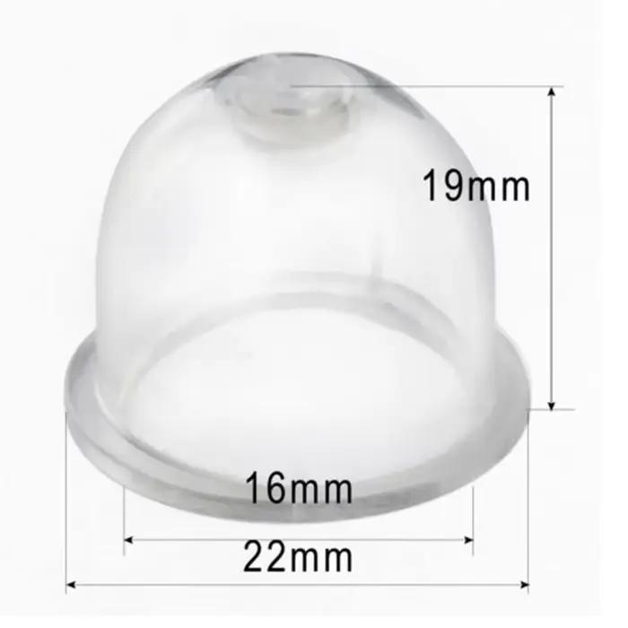 Jeu d'ampoules d'amorce de carburant 19/22mm, 2 pièces, capuchon d'ampoule d'amorce de carburateur, pièces de rechange pour tronçonneuses, souffleur, tondeuse, débroussailleuse, remplacement