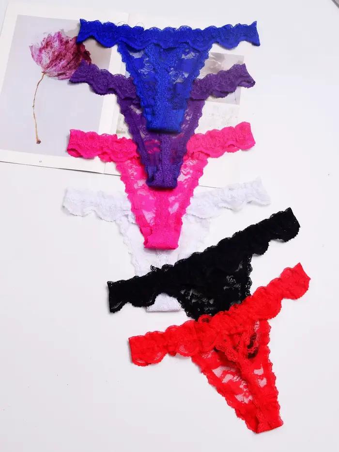 String sexy en dentelle pour femmes