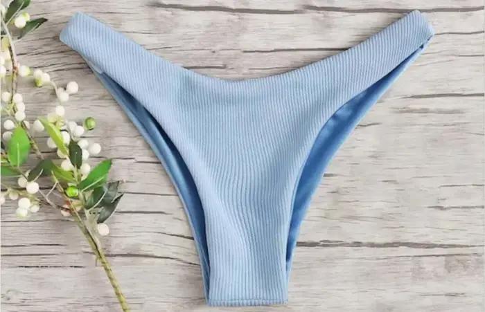 Mode d'été femmes natation taille basse bas de Bikini culottes dames Sexy