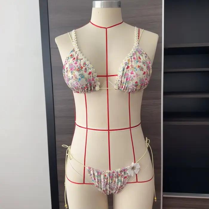 Maillot de bain blanc uni