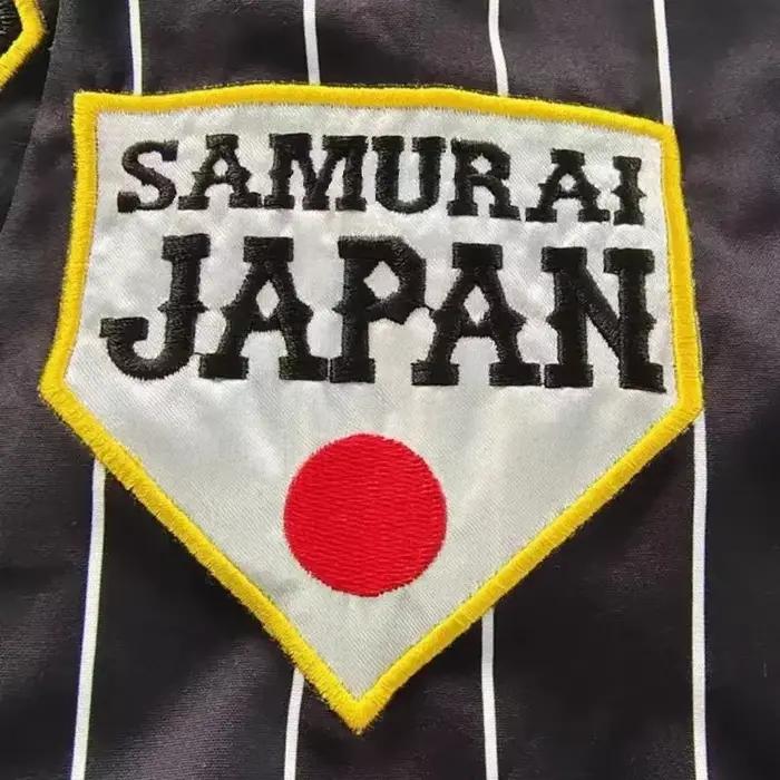 OHTANI-Maillot de baseball surdimensionné, Économie High Street, Japon 16, Extérieur, Broderie Sportive, Couture, Strihear, Hip Hop, Grill