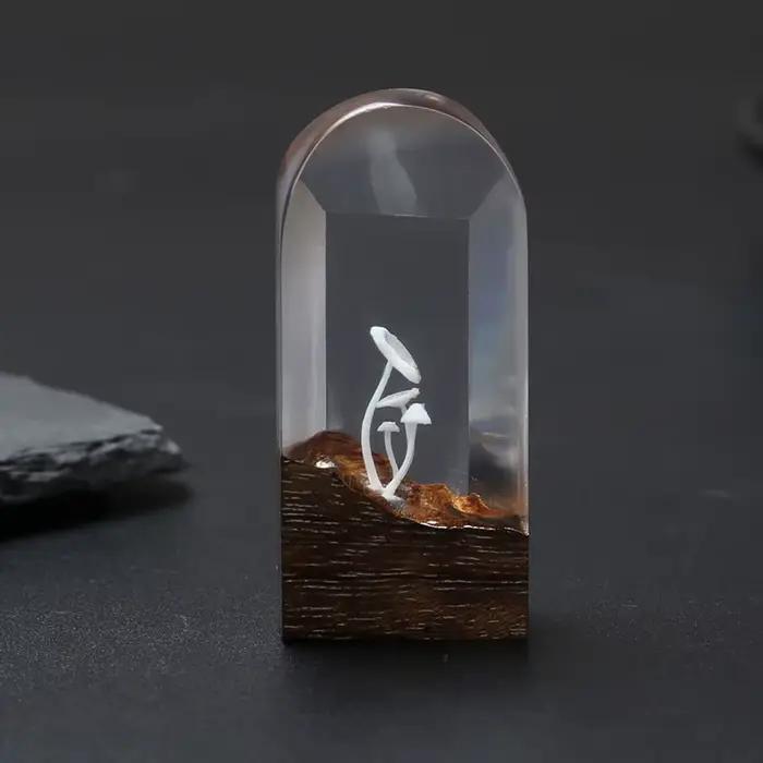 Moules de remplissage de bijoux en résine UV faits à la main, décoration FigAuckland, micro paysage de salle plus lente 3D, mini artisanat de bricolage, élection xy, 9 pièces