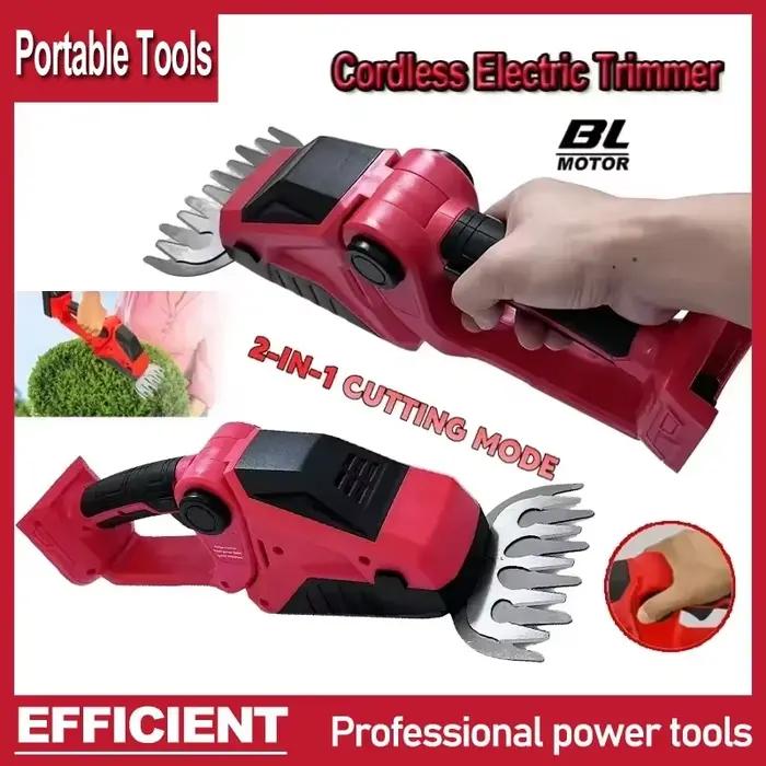 Milwaukee taille-haie sans fil 2 en 1, cisailles à gazon électriques portables, Kit d'outils de jardin pour batterie Milwaukee 18V