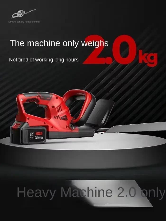 Taille-haie électrique sans fil 110 V/220 V pour l'entretien du jardin - CBA efficace et pratique