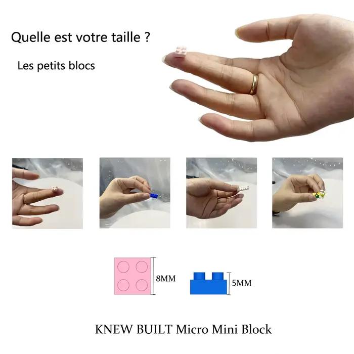 KNEW BUILT Blocs de construction de bateau en plastique Titanic 3D pour adultes, Micro Mini briques, Kits de jouets à assembler, bateau de croisière, cadeau pour enfants