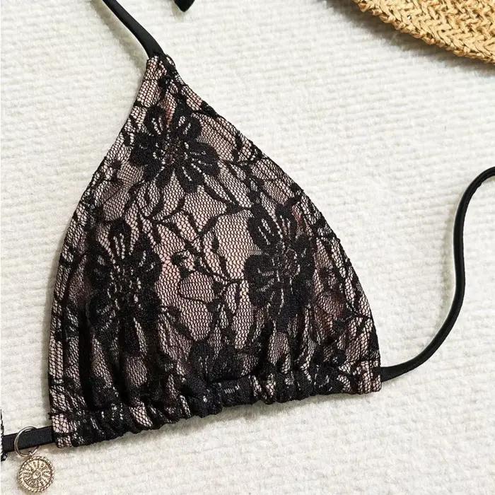 Maillot de bain en dentelle pour femmes