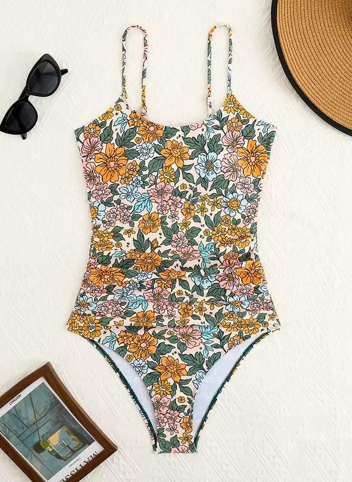 Contrôle du ventre 2025 Sexy une pièce maillots de bain femmes maillot