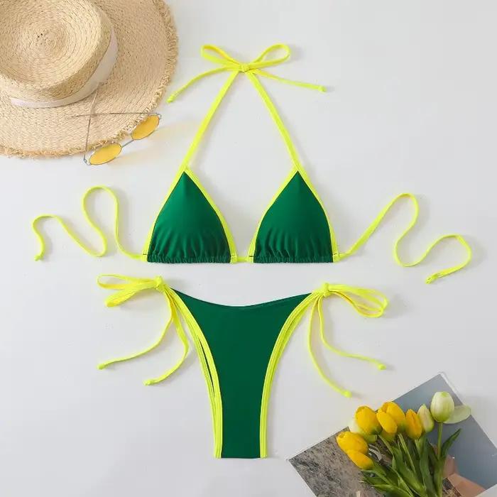 Tenues de Vacances Ensembles de Bikinis pour Femmes
