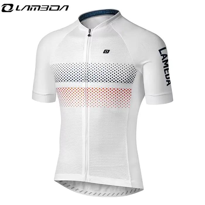 Lameda été Pro maillot de cyclisme vtt vélo vêtements respirant à manches courtes vélo chemise hommes femmes Sport vêtements porter Jersey