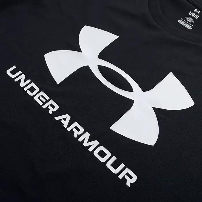 T-shirt Underarmour Sportstyle pour homme, haut de sport pour homme, vêtements de course et d'entraînement, confortable, respirant, col rond, manches courtes, 1382911-001
