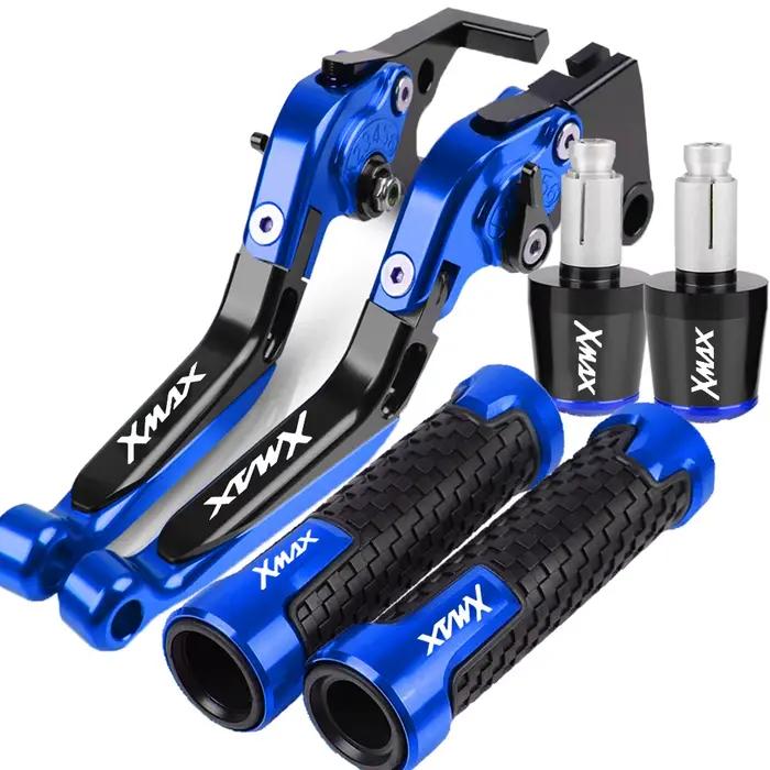 Levier d'embrayage de frein de moto, extrémités de poignée de guidon pour YAMAHA XMAX 125 200 250 400 X-MAX 125 2009 2019 2018 2017 2016 2015