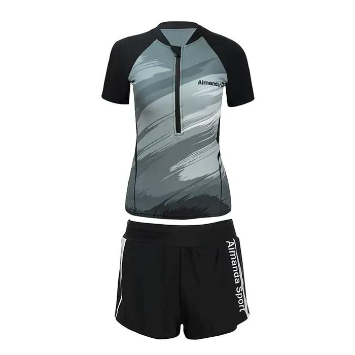 Faux maillot de bain deux pièces pour femme