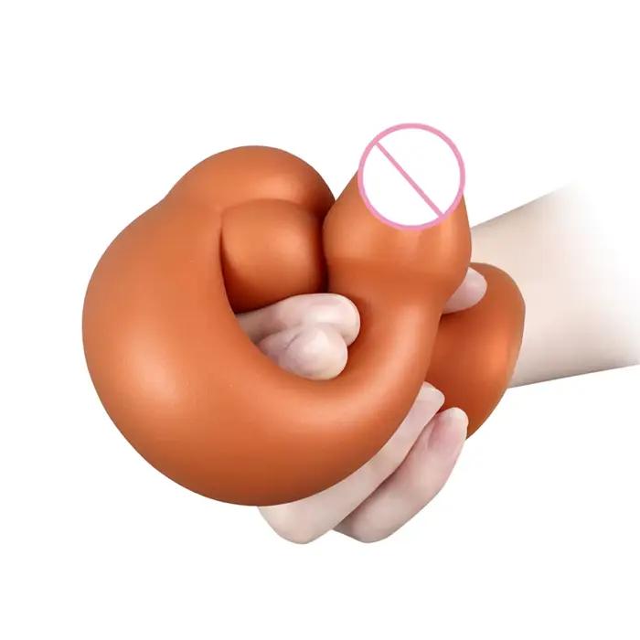 Pénis en forme d'extraterrestre 3 tailles Silicone énorme Plug Anal godes gros godemichet Anal dilatateur stimuler le vagin Anus orgasme rapide jouet sexuel bite