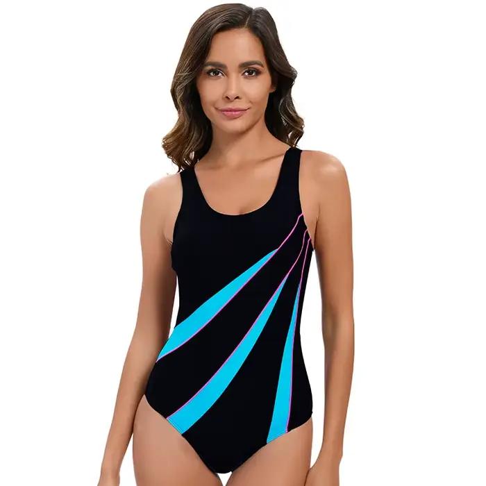 Bandes Sexy maillots de bain une pièce femmes