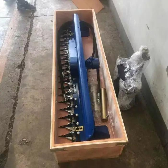 Taille-haie agricole hydraulique longue distance, broyeur de lame, pelle