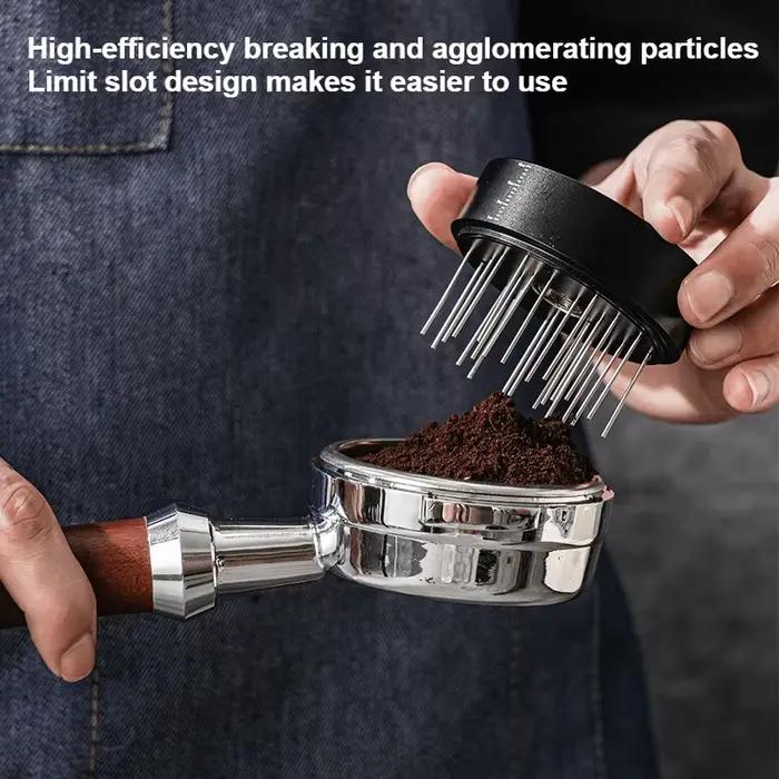 Ensemble distributeur de café expresso 3 en 1, 51/53/58mm, avec marteau distributeur de poudre et épandeur, pour Restaurants, café, maison
