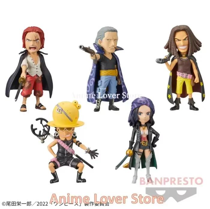 Bandai Banpresto Original One Piece WCF FILM RED VO.1 VO.2 VO.3 Luffy Nami Shanks Uta Figurines d'action Anime Jouets