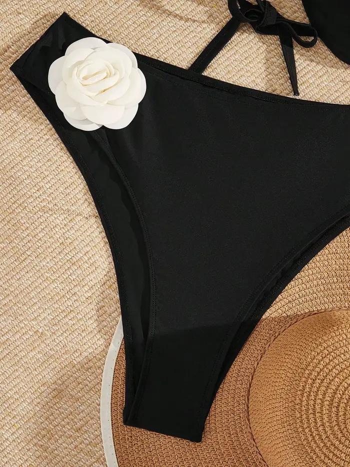 SEAURAL 2025 nouvelle fleur 3D grande taille maillot de bain Bikini ensembles Sexy