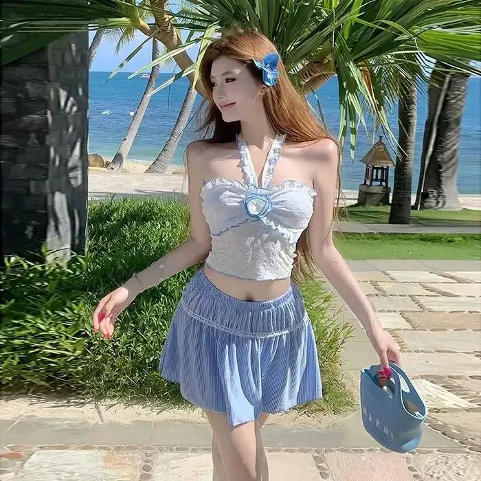 Ensemble de bikini 3 pièces pour femme