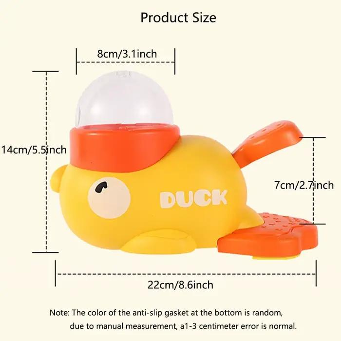 Petit canard jaune dispositif de fuite pour animaux de compagnie jouets interactifs pour animaux de compagnie dispositif de formation éducatif dispositif d'alimentation pour animaux de compagnie jouet