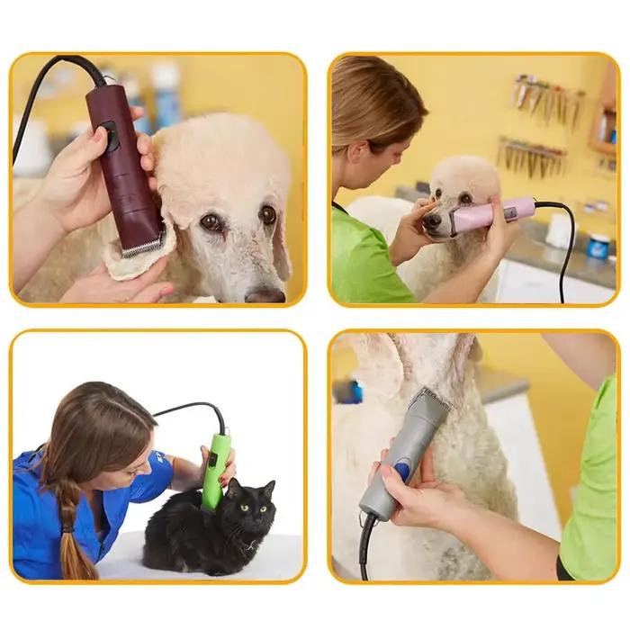# 9 lames de tondeuse détachables pour chiens, compatibles avec la plupart des tondeuses Andis, Oster A5, Wahl KM, longueur de coupe 1/50 (2 mm)
