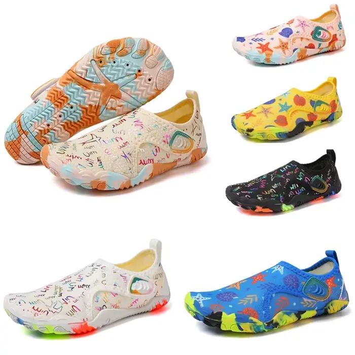 Chaussures d'eau pour enfants, baskets de plage pour enfants, baskets d'été légères et antidérapantes, chaussures aquatiques pour garçons et filles, tailles 25-42