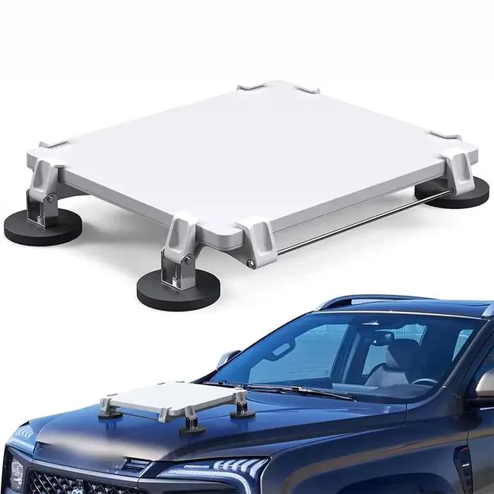 Support de fixation magnétique pour toit Starlink Mini V4 - Accessoire universel pour véhicules (fourgonnettes, bateaux, voitures, camping-cars) - Support pour toit en verre