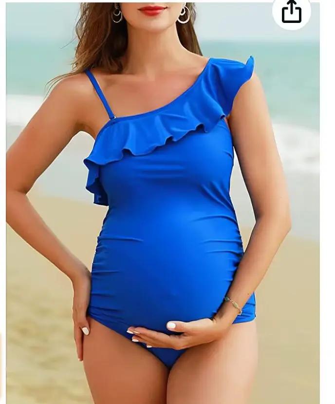 Maillot de bain une pièce pour maternité