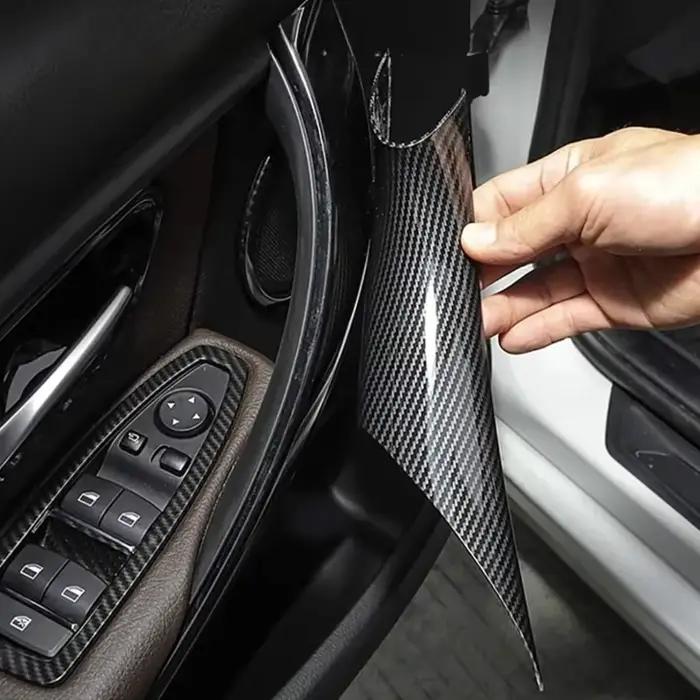 2 pièces pour BMW série 3 4 F30 F31 F32 F33 F34 F36 F80 F82 M3 M4 2012-2018 avant droite gauche droite noir mat poignée de porte de voiture