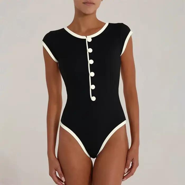 Bikini une pièce maillot de bain 2026 Vintage rétro maillots