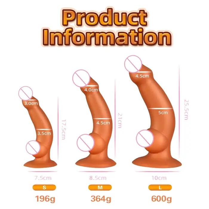 Pénis en forme d'extraterrestre 3 tailles Silicone énorme Plug Anal godes gros godemichet Anal dilatateur stimuler le vagin Anus orgasme rapide jouet sexuel bite