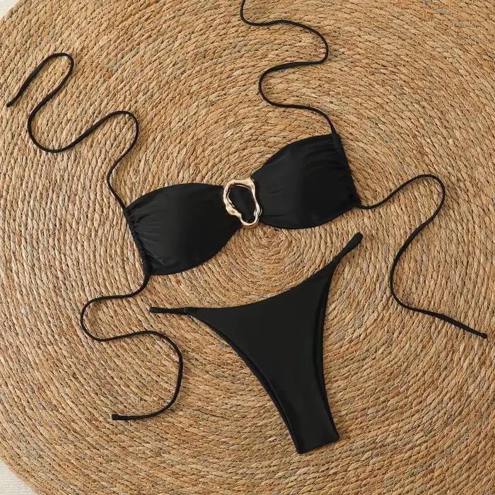 Ensemble de bikini string pour femmes