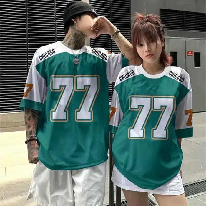Maillot de basket-ball imprimé en 3D pour hommes, T-shirt de sport respirant à séchage rapide, entraînement d'équipe de rue en plein air, Couple Parent-enfant à manches courtes