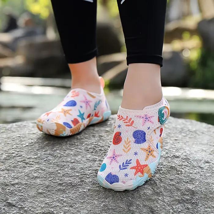 Chaussures d'eau pour enfants, baskets de plage pour enfants, baskets d'été légères et antidérapantes, chaussures aquatiques pour garçons et filles, tailles 25-42